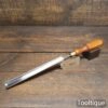 Vintage W. Marples & Son Pattern Makers 3/4” In Cannel Gouge Paring Chisel - Sharpened Honed