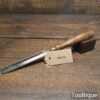 Vintage Carpenter’s 7/16” Gouge Chisel Ash Handle - Sharpened Honed