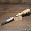 Vintage J. B. Addis & Sons Carpenter’s 7/8” Gouge Chisel - Sharpened Honed