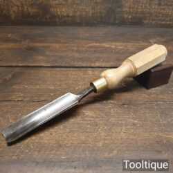 Vintage J. B. Addis & Sons Carpenter’s 7/8” Gouge Chisel - Sharpened Honed