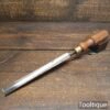 Vintage W. Marples & Sons Pattern Makers 3/4” In Cannel Gouge Paring Chisel - Sharpened Honed