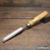 Vintage Alex Mathieson & Son Carpenter’s 9/16” Gouge Chisel Ash Handle - Sharpened Honed