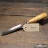 Vintage Thomas Ibbotson & Co. Carpenter’s 5/8” In Cannel Gouge Chisel - Sharpened Honed