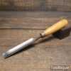 Vintage Thomas Ibbotson & Co. Carpenter’s 5/8” In Cannel Gouge Chisel - Sharpened Honed