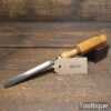 Vintage W. Marples & Sons Carpenter’s 7/16” Gouge Chisel - Sharpened Honed