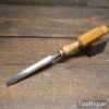 Vintage W. Marples & Sons Carpenter’s 7/16” Gouge Chisel - Sharpened Honed