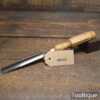 Vintage W. Marples & Sons Carpenter’s 7/16” Gouge Chisel Boxwood Handle- Sharpened Honed