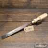 Vintage Buck & Hickman Pattern Makers 1” Firmer Gouge Paring Chisel - Sharpened Honed