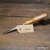 Vintage Ross & Alexander Carpenter’s 3/8” Bevel Edge Chisel Boxwood Handle - Fully Refurbished