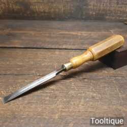Vintage Ross & Alexander Carpenter’s 3/8” Bevel Edge Chisel Boxwood Handle - Fully Refurbished