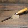 Vintage W. Marples & Sons Carpenter’s 1/4” Cast Steel Sash Mortice Chisel - Fully Refurbished