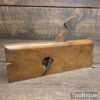 Antique Varvill & Sons Side Round Beechwood Moulding Plane