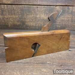 Antique Varvill & Sons Side Round Beechwood Moulding Plane