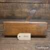 Antique Moseley Late Mutter Early 1800’s Side Snipe Beechwood Moulding Plane