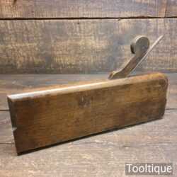 Antique 18th Century B. Frogatt 1765-1790 Square Ovolo Beechwood Moulding Plane