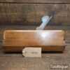 Antique Bewley Of Leeds 1798-1847 No: 16 Round Beechwood Moulding Plane