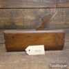 Antique T. Turner No: 16 Hollow Beechwood Moulding Plane