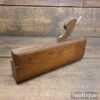 Antique T. Turner No: 16 Hollow Beechwood Moulding Plane