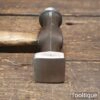Vintage Panel Beater’s Round & Square Headed Planishing Hammer - Good Condition