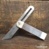 Vintage Rosewood & Brass Sliding Bevel 7 ½” Blade - Good Condition