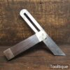 Vintage Rosewood & Brass Sliding Bevel 7 ½” Blade - Good Condition