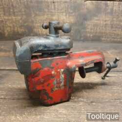 Vintage Rededa Portable Bench Vice With 2 ½” Jaws - Good Condition