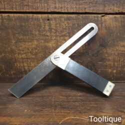 Vintage Rosewood & Brass Sliding Bevel 9” Blade - Good Condition