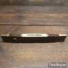 Vintage Rosewood & Brass 9” Boat Level - Good Condition