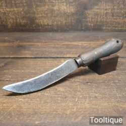 Antique Basket Maker’s Or Gardening Knife Sharpened - Good Condition