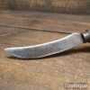 Antique Basket Maker’s Or Gardening Knife Sharpened - Good Condition