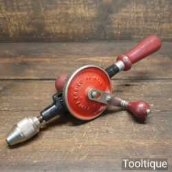 Vintage Stanley No: 03-803 Double Pinion Egg Beater Hand Drill - Good Condition