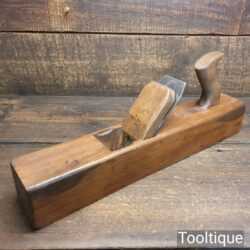 Vintage Emir Carpenter’s 17” Beechwood Jack Plane - Lapped Flat Ready To Use