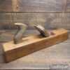 Vintage Emir Carpenter’s 17” Beechwood Jack Plane - Lapped Flat Ready To Use