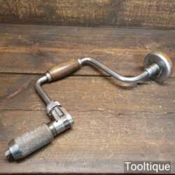Vintage Buck & Hickman Toga Brand Carpenter’s Ratchet Brace - Good Condition
