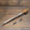 Vintage Carpenter’s 1/2” Heavy Duty Timber Framing Socketed Mortice Chisel - Sharpened