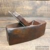 Vintage Carpenter’s Beechwood Smoothing Block Plane - Good Condition
