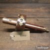 Vintage Elliot-Lucas Carpenter’s Mahogany & Brass Mortise Gauge - Good Condition