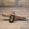 Vintage Elliot-Lucas Carpenter’s Mahogany & Brass Mortise Gauge - Good Condition