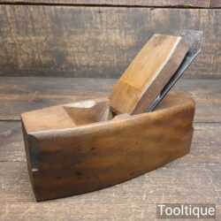 Vintage Carpenter’s Beechwood Smoothing Block Plane - Good Condition
