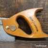Vintage Spear & Jackson 10” Steel Back Dovetail Saw 15 TPI - Refurbished Sharpened