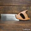 Vintage Spear & Jackson 8” Steel Back Dovetail Saw 12 TPI - Refurbished Sharpened