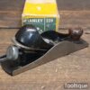 Vintage Boxed Stanley England No: 220 Adjustable Block Plane - Fully Refurbished