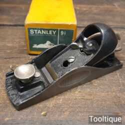Vintage Boxed Stanley No: 9 ½ Adjustable Throat Block Plane - Fully Refurbished
