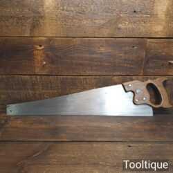 Vintage Disston Canada 24” Rip Saw With 9” TPI - Fully Refurbished Sharpened