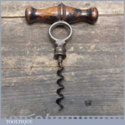 Good Quality Victorian Corkscrew With Loop Pull C 1890 / 1900