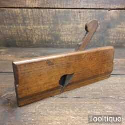 Early Antique Side Round Beechwood Moulding Plane - Good Condition