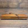 Antique Higgs (1780-1827) No: 13 Hollow Beechwood Moulding Plane - Good Condition
