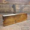 Antique 18th C John Green 1774-1807 Side Rebate Beechwood Moulding Plane