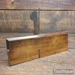 Antique 18th C John Green 1774-1807 Side Rebate Beechwood Moulding Plane
