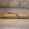 Vintage Alex Mathieson & Son Chamfer Edge Beechwood Moulding Plane